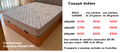 Canape doble de 160, 180 o 200x200 ver precio en foto desde