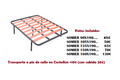 Somier de laminas con patas incluidas desde